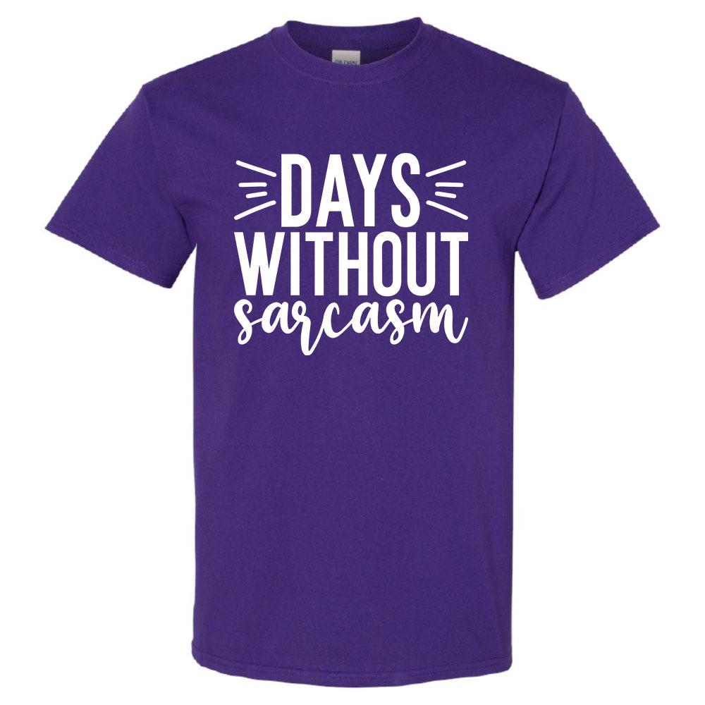 Days Without Sarcasm